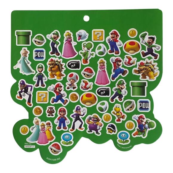 Super Mario Gift Basket | Donkey Kong Plush, Paint Kit, Stickers, Bag & More - Picture 9 of 9